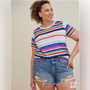 Torrid Vintage Super Soft Slub Crew Neck Tee Women’s Size 2